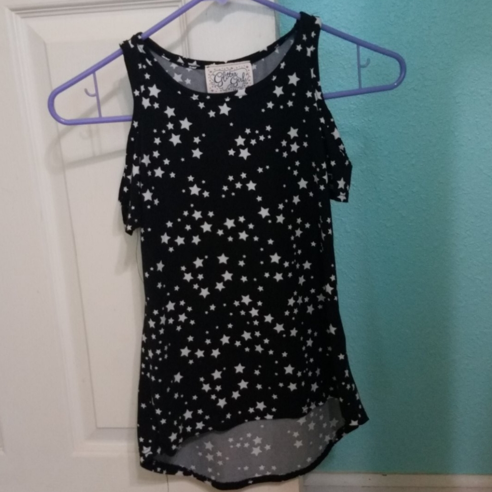 Of shoulders star shirt